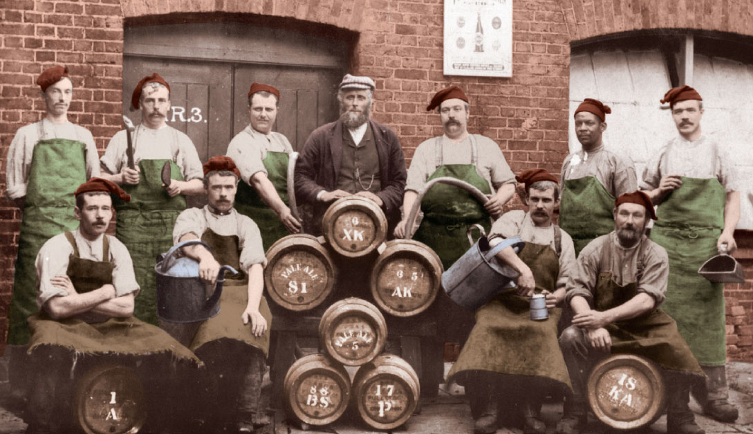 Brewing team c1908